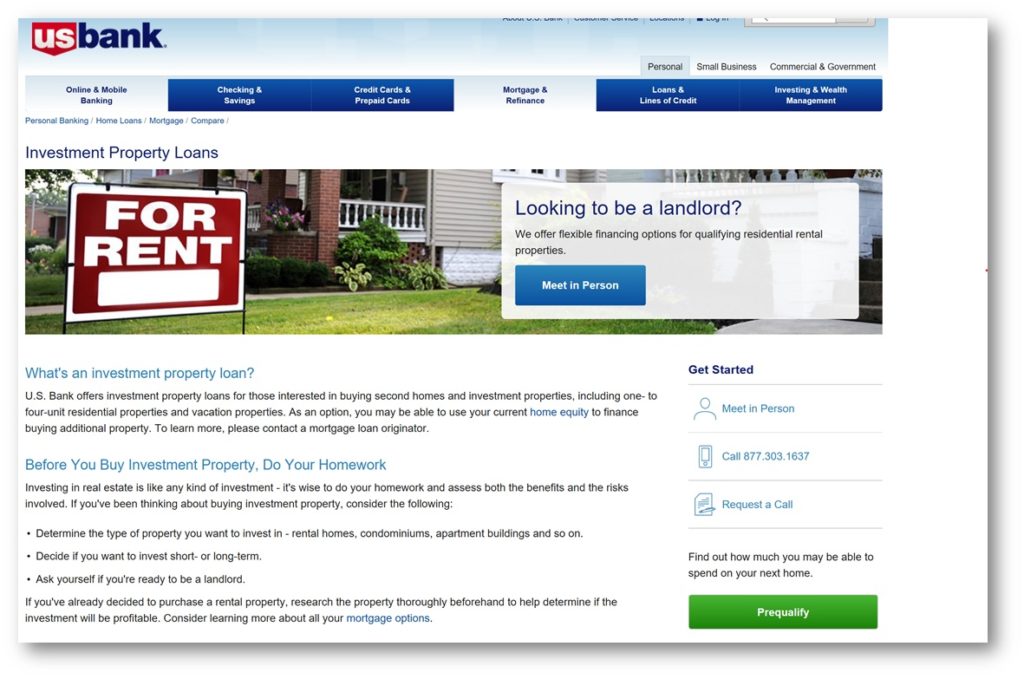 business credit for flipping or rental properties