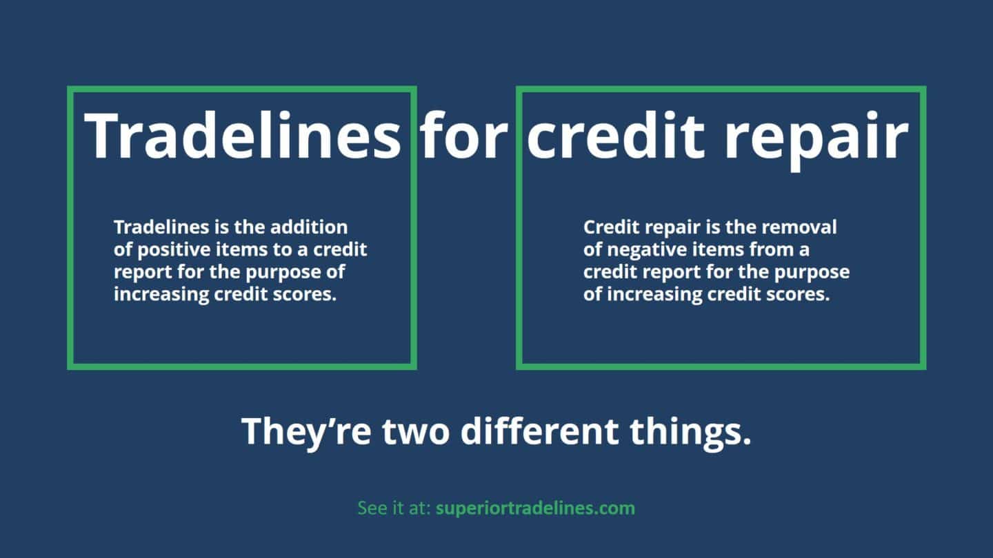 tradelines for credit repair image