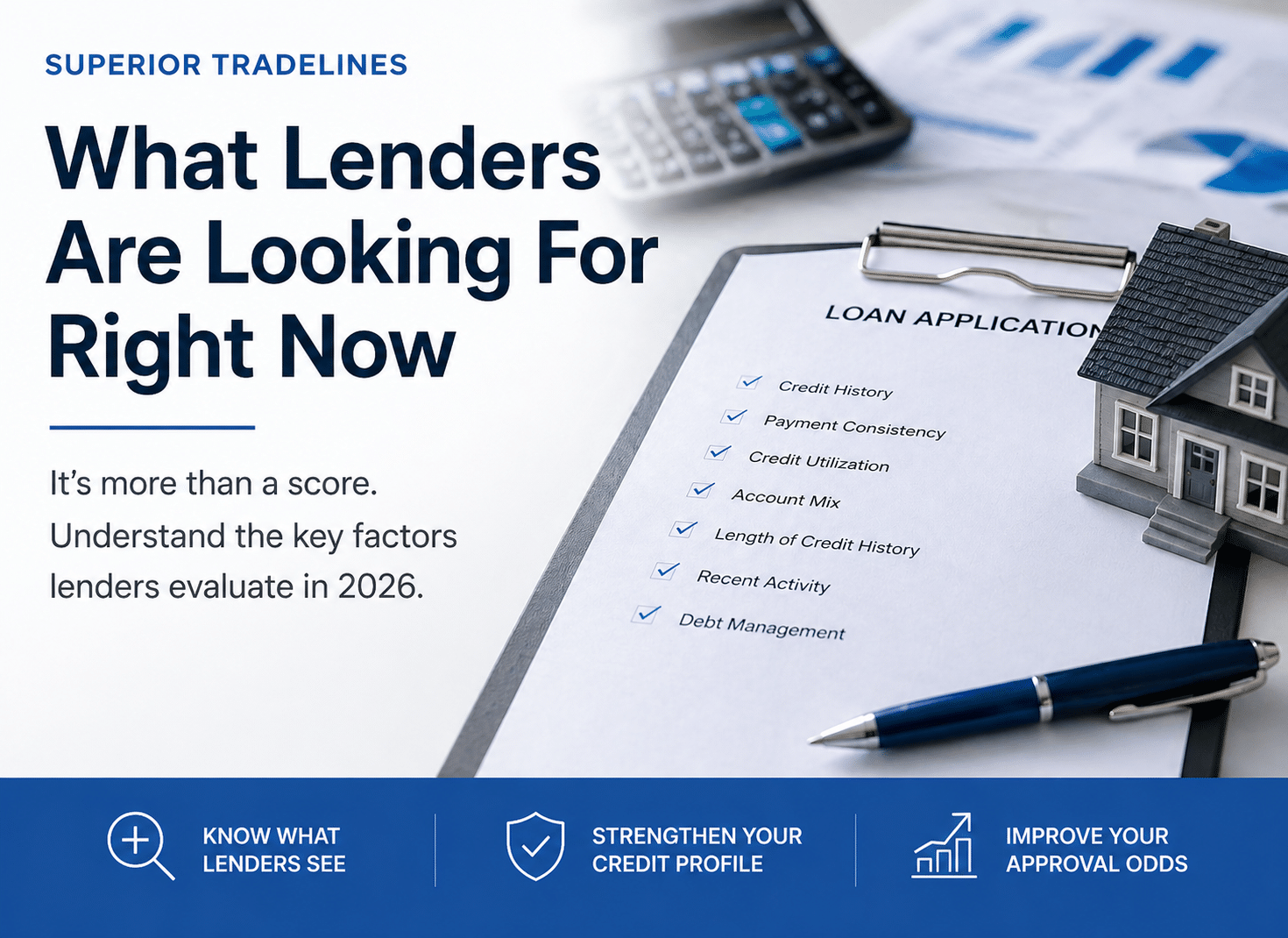 What Lenders are Looking For Right Now 2026 Superior Tradelines
