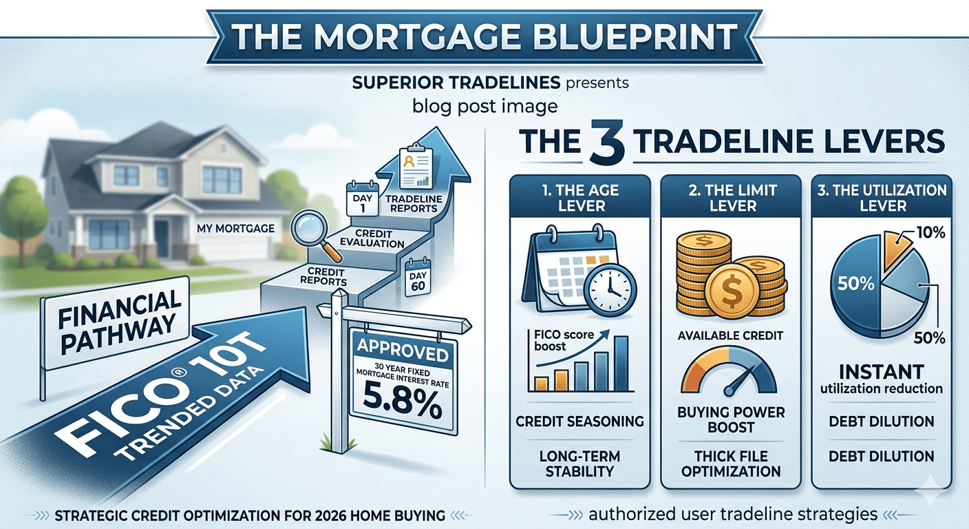 Using Strategic Tradelines to Optimize Your Credit for 2026 Home Buying: The Mortgage Blueprint
